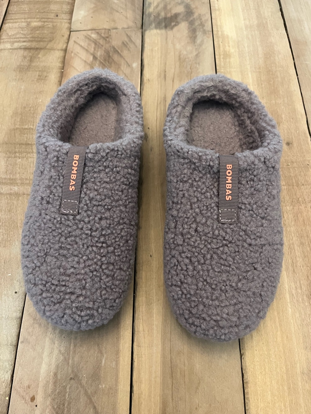 BOMBAS Sunday Slipper Women’s Size 6 Dusty Purple